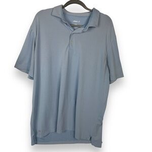 Johnnie-O Hoover Mens Polo Shirt Size‎ XXL Blue Golf Surfing Performance Preppy